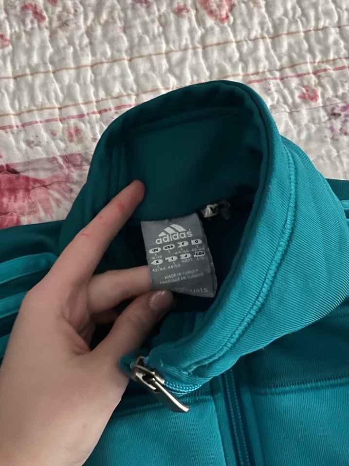 Kadın Koyu Yeşil Fermuarlı Spor Ceket - Görsel 2