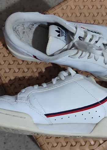 Beyaz Adidas Erkek Spor Ayakkabı Bağcığı - Görsel 2