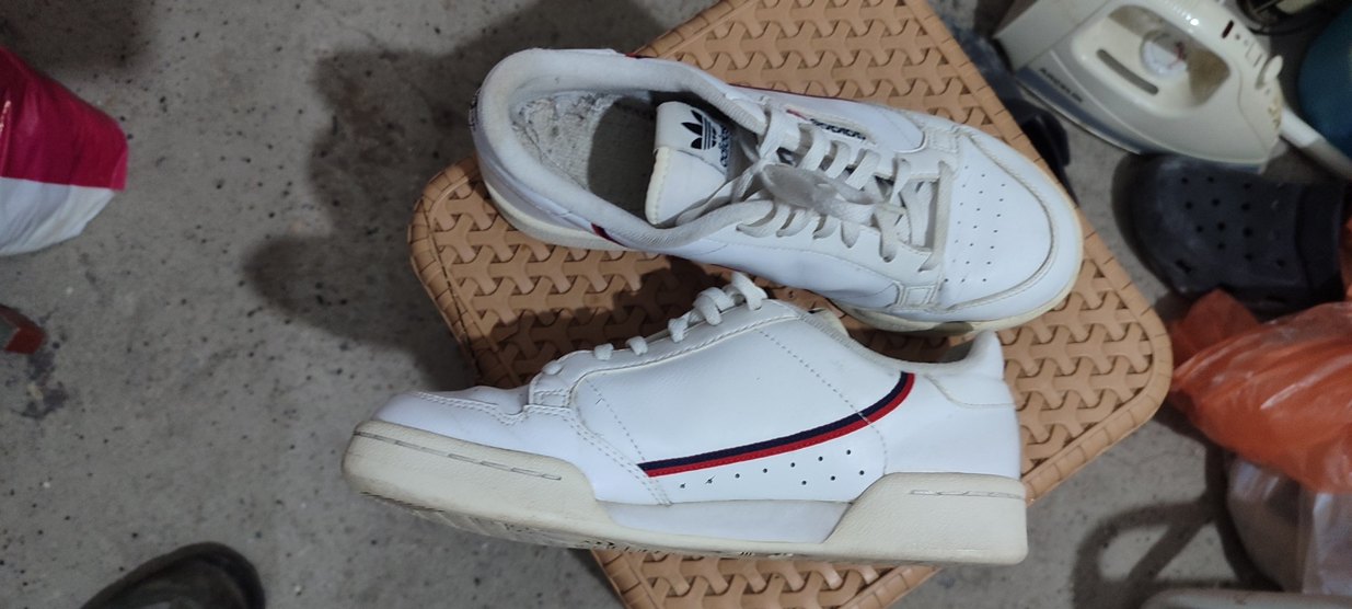 Beyaz Adidas Erkek Spor Ayakkabı Bağcığı - Görsel 2