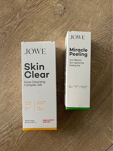 Jowe peeling Jowe face clear
