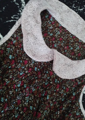 Zara bohem coquette elbise/bluz