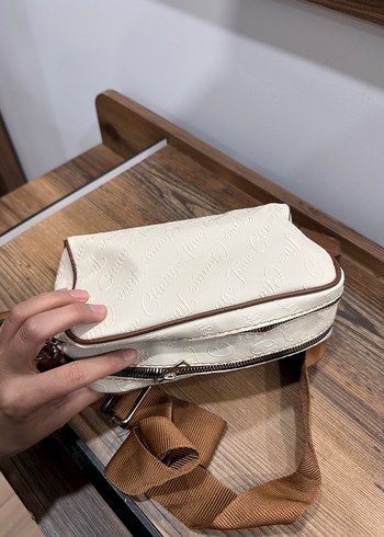 Kahverengi Tokalı Deri Kadın Çanta - Görsel 2