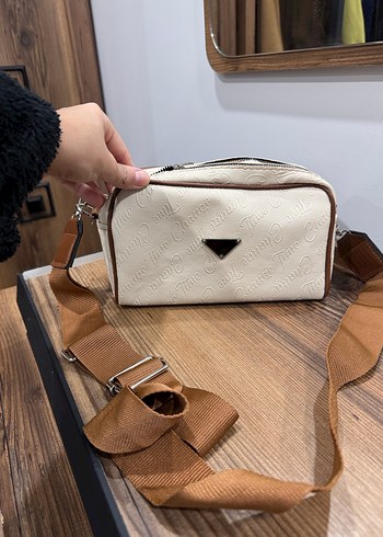 Kahverengi Tokalı Deri Kadın Çanta - Görsel 3