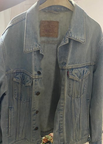 Levis Acik Mavi Denim Ceket
