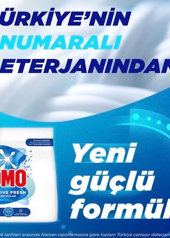 OMO Active Fresh Beyazlar Toz Deterjan 1.5 kg - Görsel 2