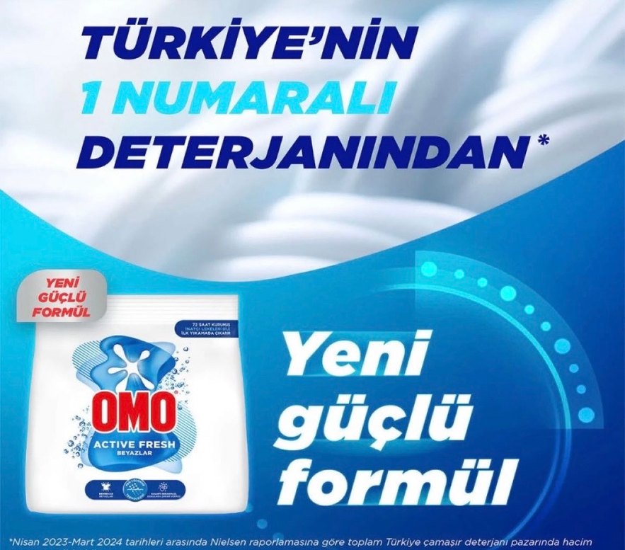OMO Active Fresh Beyazlar Toz Deterjan 1.5 kg - Görsel 2