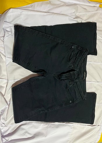 dusuk bel siyah pantolon - Görsel 2