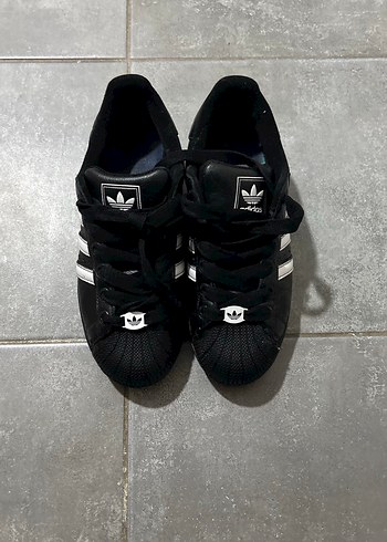 Adidas Orijinal Adidas Siyah Superstar