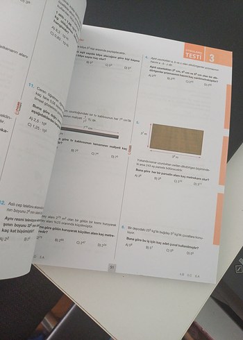 Üç Adımda Matematik Soru Kitabı - Liselere Giriş - Görsel 2