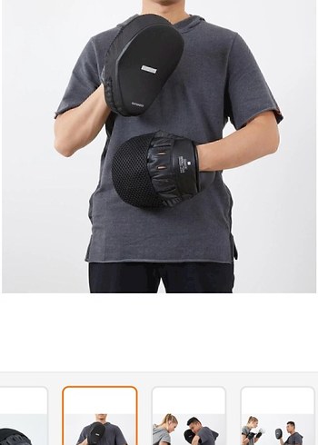 Siyah Deri Boks lapası - Görsel 4