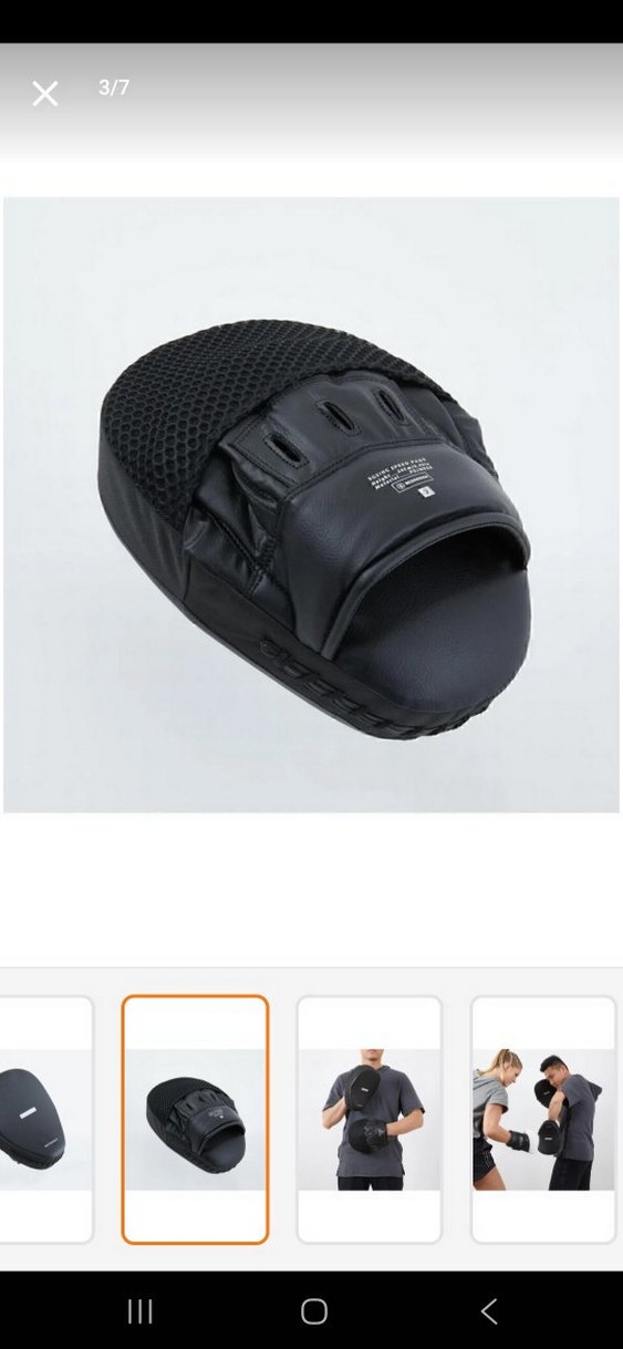 Siyah Deri Boks lapası - Görsel 5