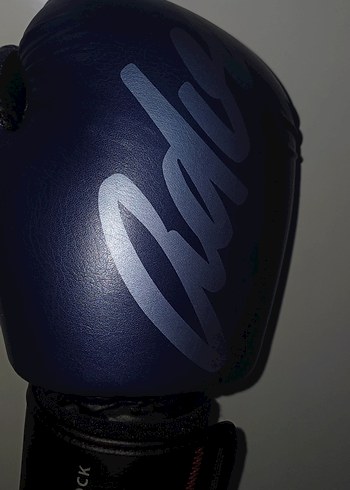 Lacivert Deri Boks Eldiveni decathlon - Görsel 4