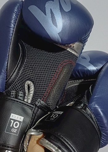 Lacivert Deri Boks Eldiveni decathlon - Görsel 5