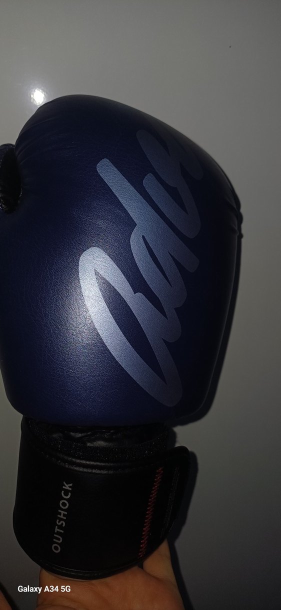 Lacivert Deri Boks Eldiveni decathlon - Görsel 4