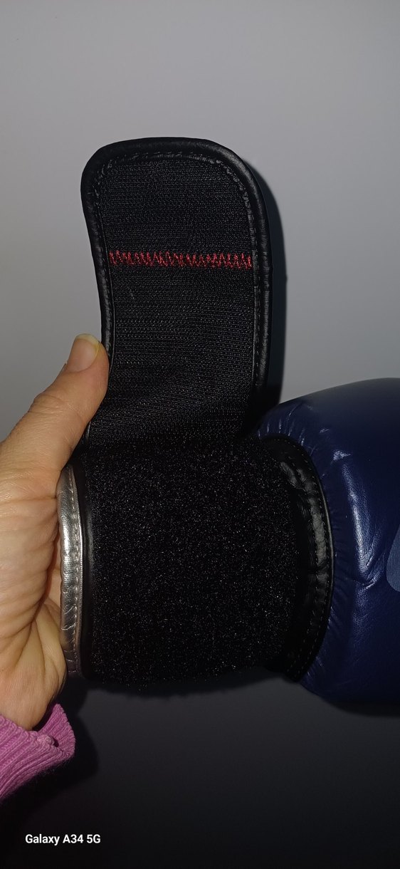 Lacivert Deri Boks Eldiveni decathlon - Görsel 3