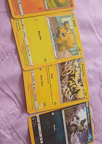 Pokemon orjinal kart - Görsel 11