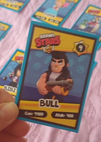 Brawls stars orjinal kartı - Görsel 4