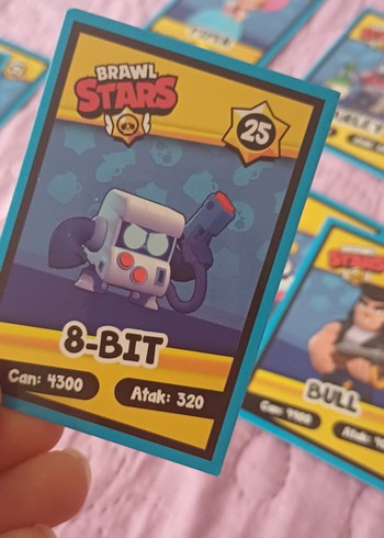 Brawls stars orjinal kartı - Görsel 7