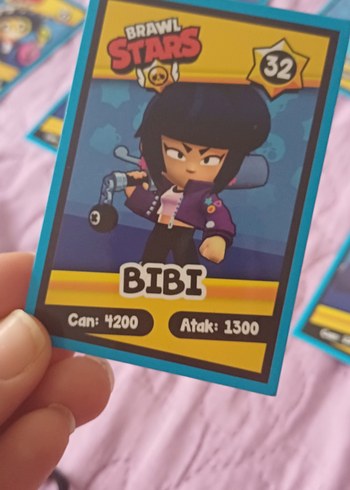 Brawls stars orjinal kartı - Görsel 2