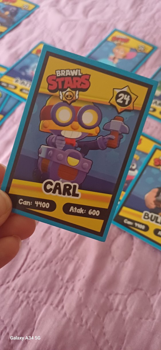Brawls stars orjinal kartı - Görsel 5