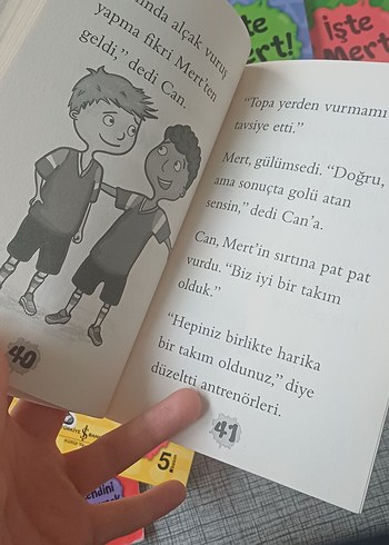 İşte Mert! Çocuk Kitapları  1/2 sınıflar için uygundur - Görsel 6