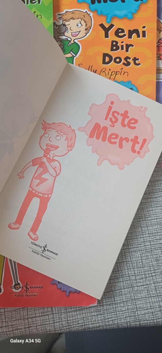 İşte Mert! Çocuk Kitapları  1/2 sınıflar için uygundur - Görsel 4