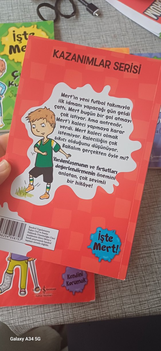 İşte Mert! Çocuk Kitapları  1/2 sınıflar için uygundur - Görsel 5