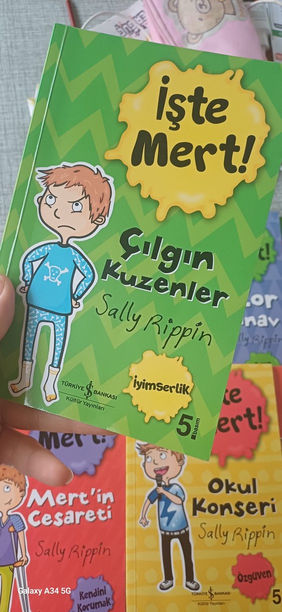 İşte Mert! Çocuk Kitapları  1/2 sınıflar için uygundur - Görsel 2