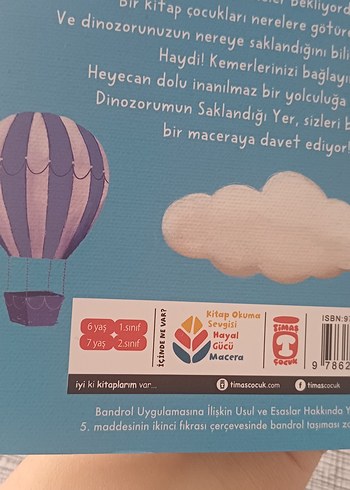 Çocuk Kitapları Seti: Tantana Yeter & Dinozorun Saklandığı Yer - Görsel 3
