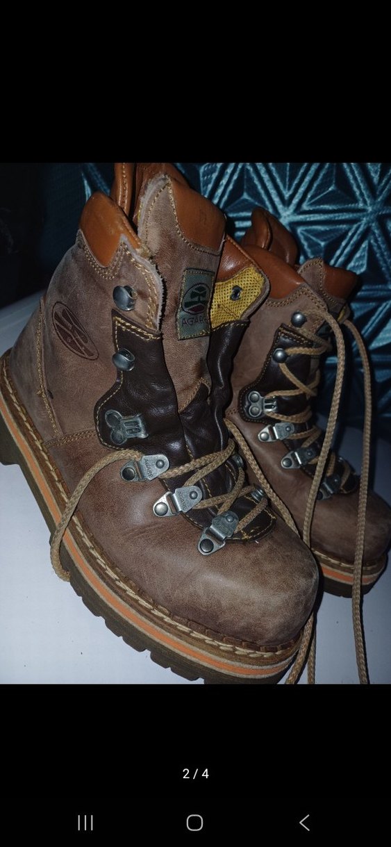 Kahverengi Deri Erkek Bot - Görsel 2