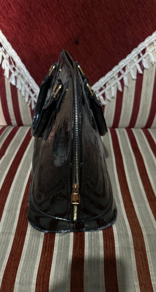 Klasik Siyah Deri Kadın Çanta - Görsel 5