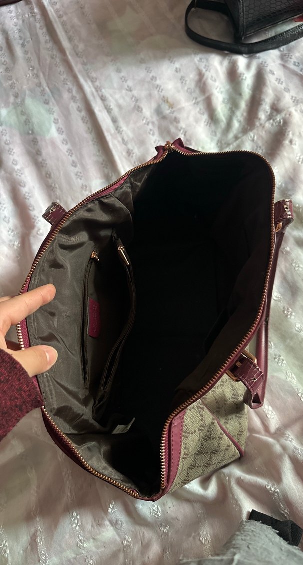 Klasik Parisian Deri Tokalı Kadın Çantası - Görsel 3