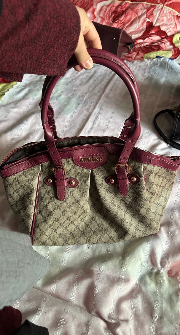 Klasik Parisian Deri Tokalı Kadın Çantası - Görsel 5