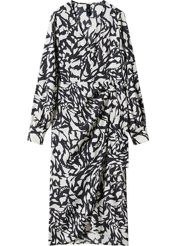 MANGO desenli anvelop kesim elbise - Görsel 3