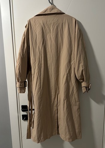 Camel Kadın Uzun Trençkot - Görsel 4