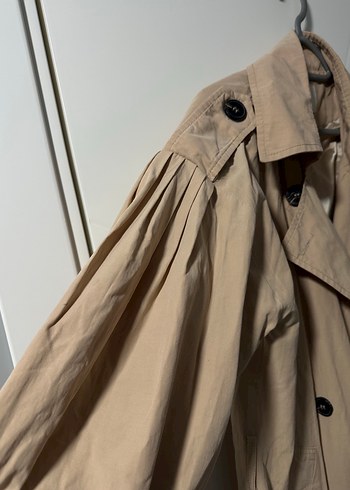 Camel Kadın Uzun Trençkot - Görsel 3