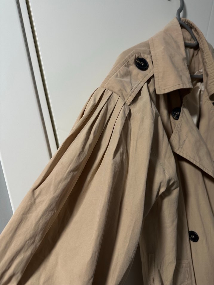 Camel Kadın Uzun Trençkot - Görsel 3