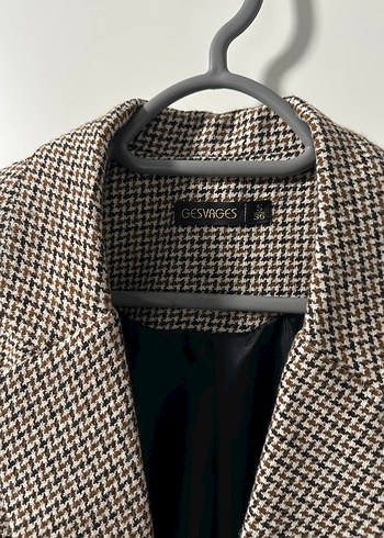 Kadın Düğmeli Blazer Ceket - Görsel 4