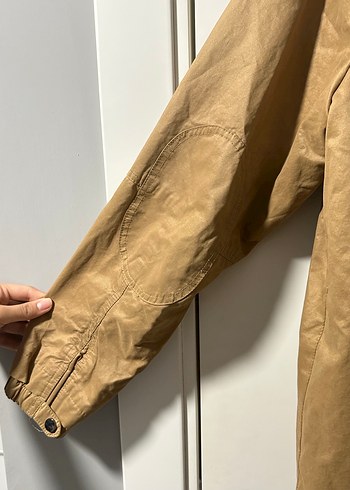 Zara Camel Kadın Mont Kürk Detaylı - Görsel 10