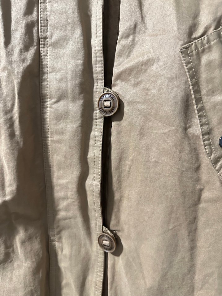 Zara Camel Kadın Mont Kürk Detaylı - Görsel 4