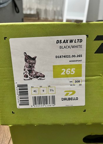 Dalbello - elan Siyah yeşil Kayak Botu takımı - Görsel 3