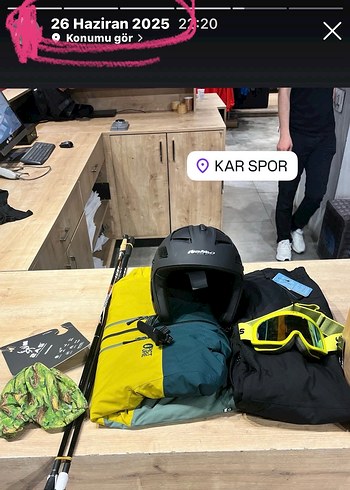 Mango quota A KALİTELİ KAYAK KASKI - Görsel 4