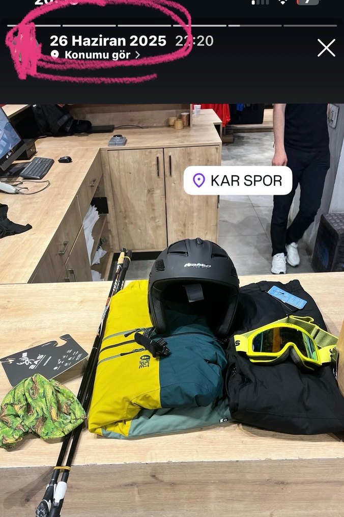 Mango quota A KALİTELİ KAYAK KASKI - Görsel 4