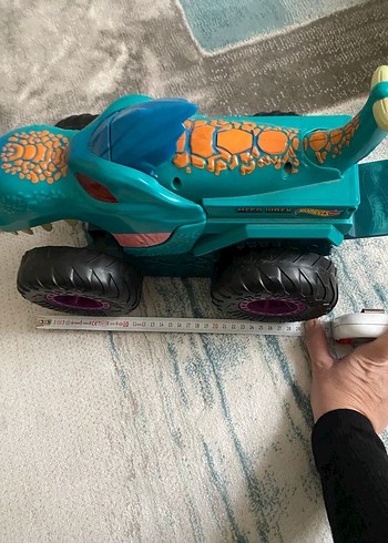 Turkuaz Renkli Oyuncak Araba - Görsel 2