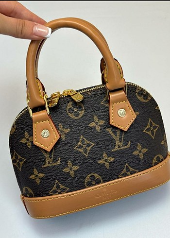 Louis Vuitton Kahverengi Deri Louis Vuitton Kadın Çanta
