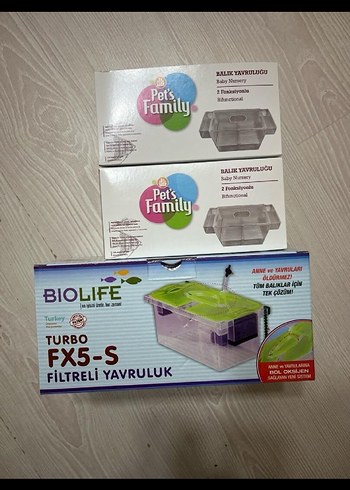 Turbo FX5-S Filtreli Yavruluk - Renkli