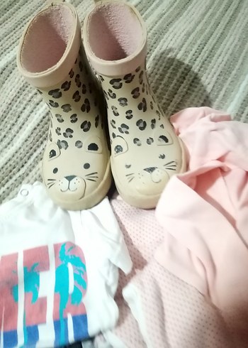 Toplu kıyafet. Kız Çocuk Pembe Kapüşonlu Fermuarlı Ceket - Görsel 5