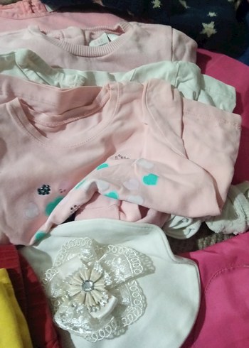 Toplu kıyafet. Kız Çocuk Pembe Kapüşonlu Fermuarlı Ceket - Görsel 9