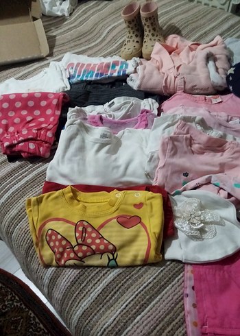 Toplu kıyafet. Kız Çocuk Pembe Kapüşonlu Fermuarlı Ceket - Görsel 10