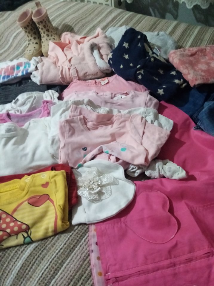 Toplu kıyafet. Kız Çocuk Pembe Kapüşonlu Fermuarlı Ceket - Görsel 3